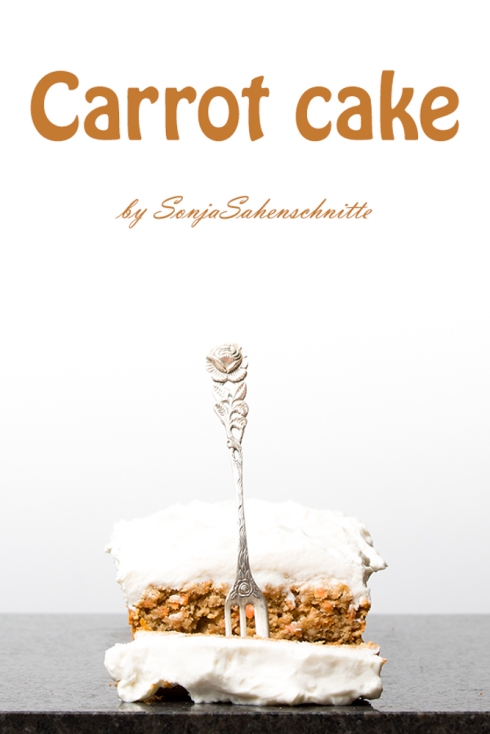 Almost healty carrot cake (sugar free) - fast schon gesunder Möhren-Kuchen ohne Zucker- Süße Sachen selber machen-1